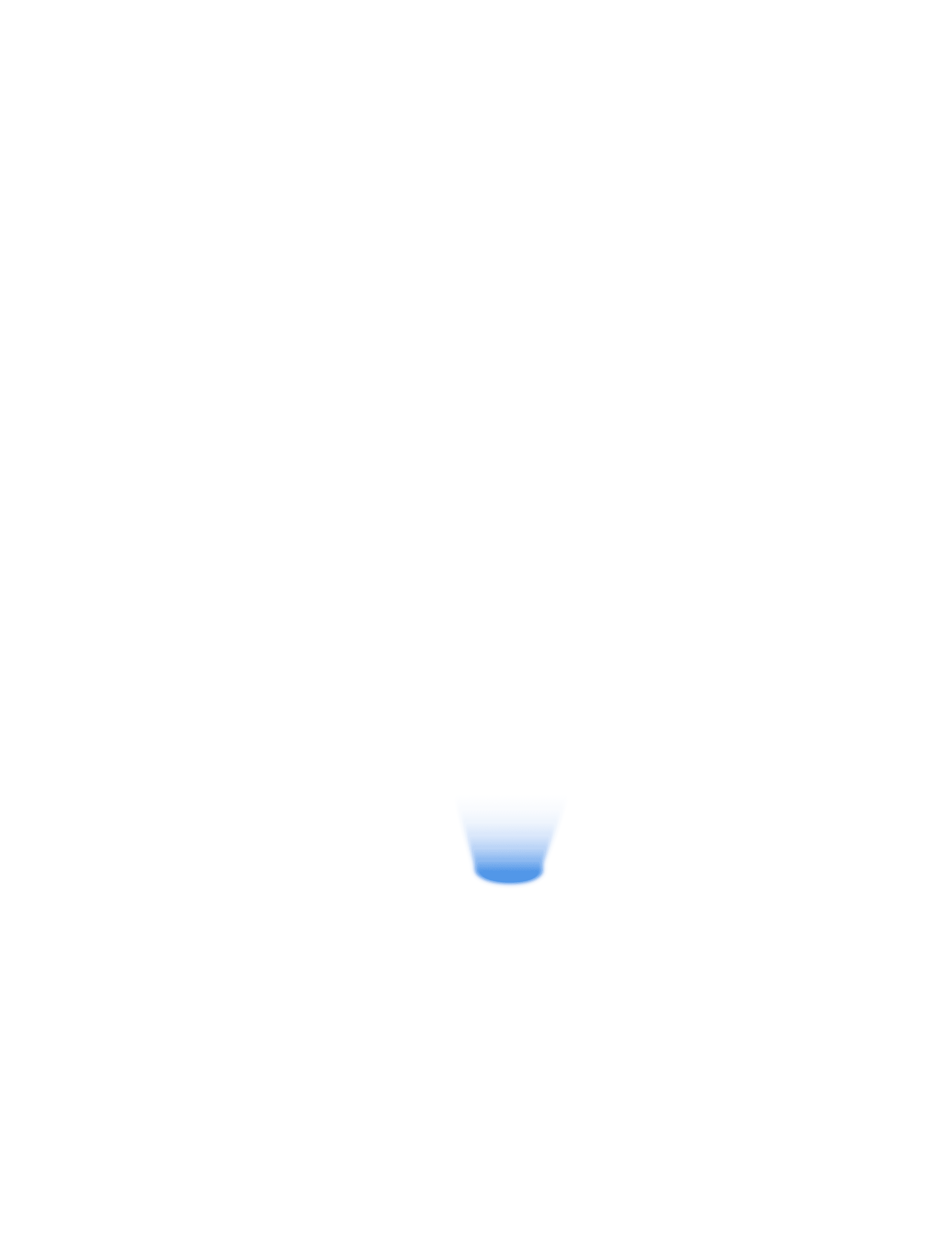 Blue Button Glow